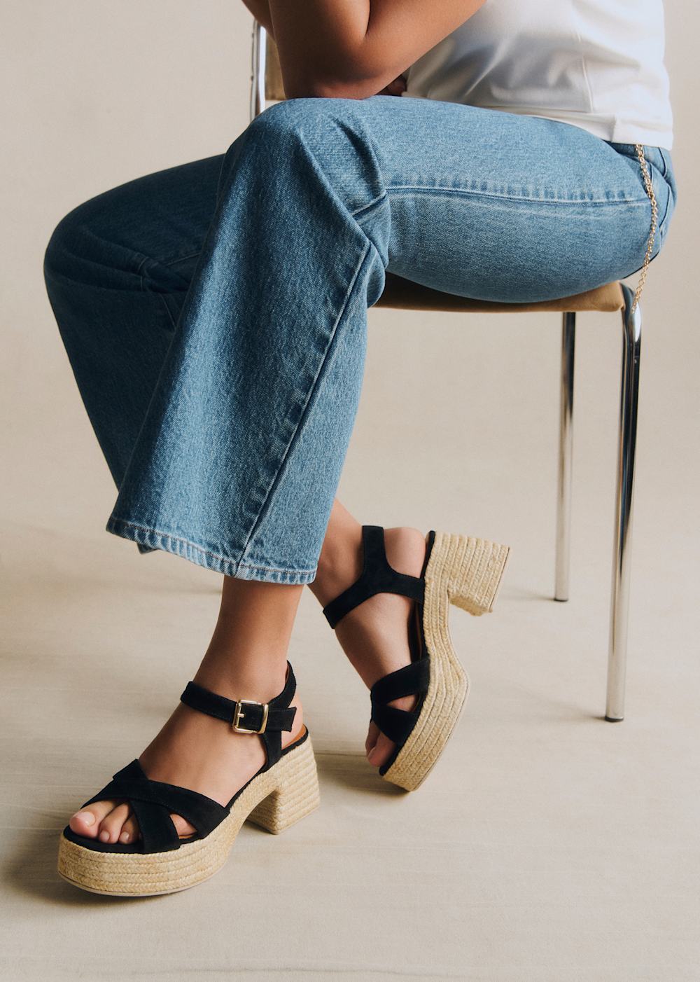 Manon Espadrilles - Black