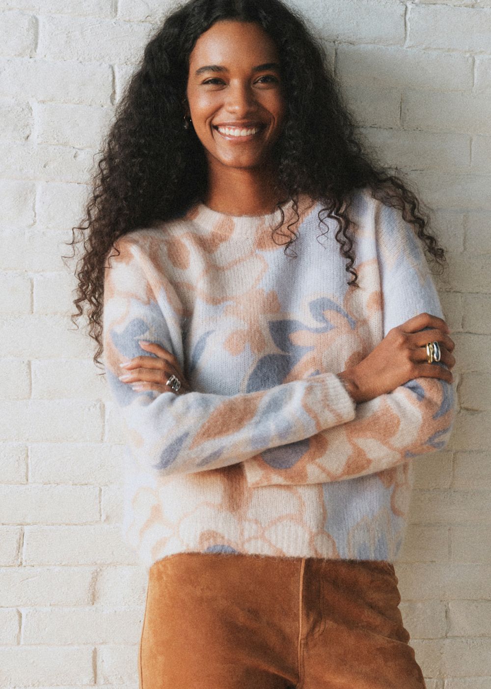 Dhalia Jumper - Doria Print