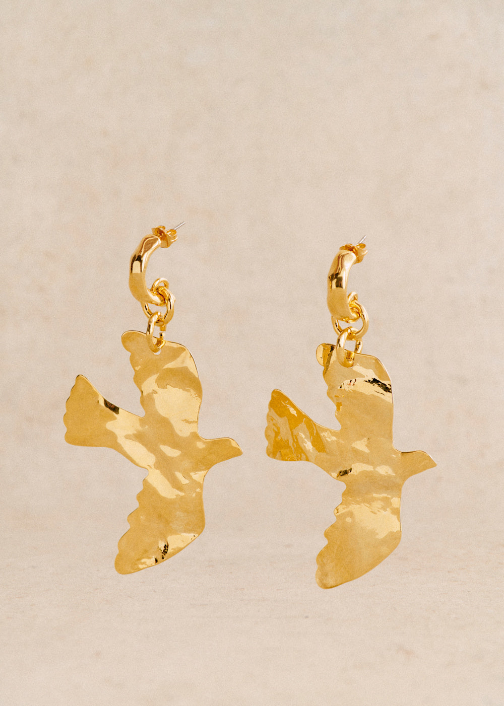 Bird Earrings - Sézane x Pangea - Gold
