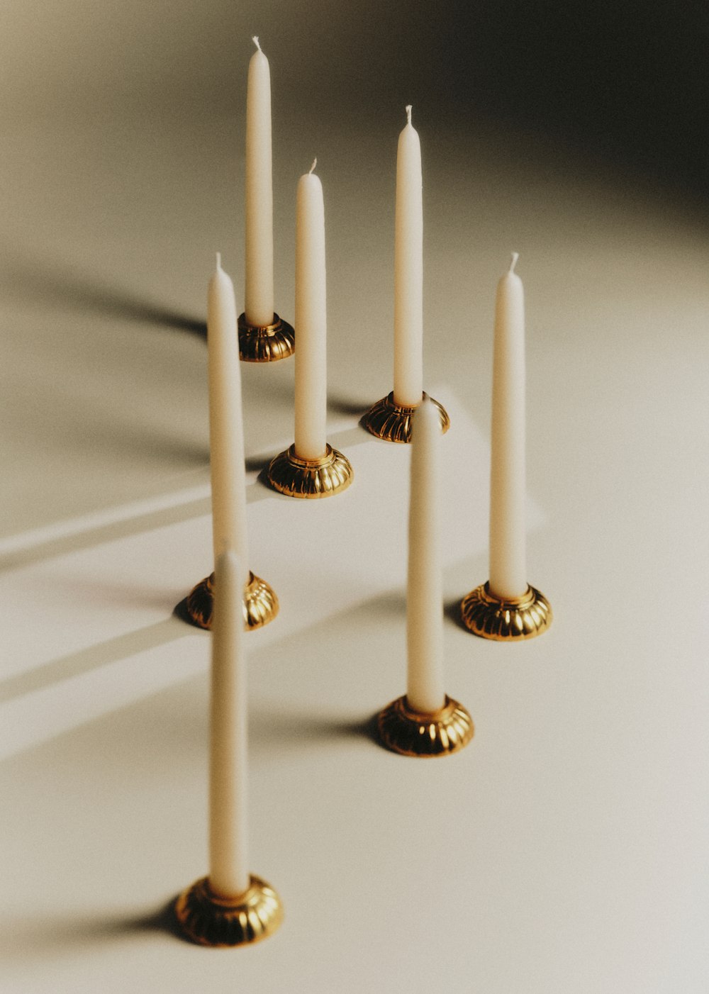 Canellato Candle Holder Set - Brass