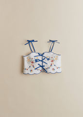 Alma Top - Spring Placed Embroidery