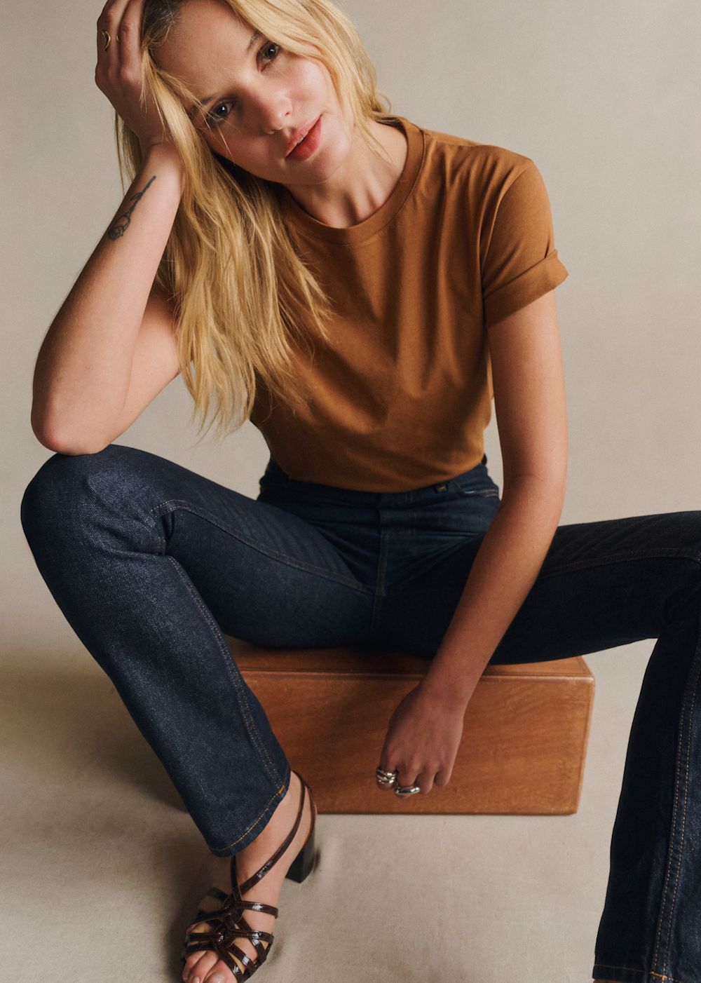 Conrad T-Shirt - Camel