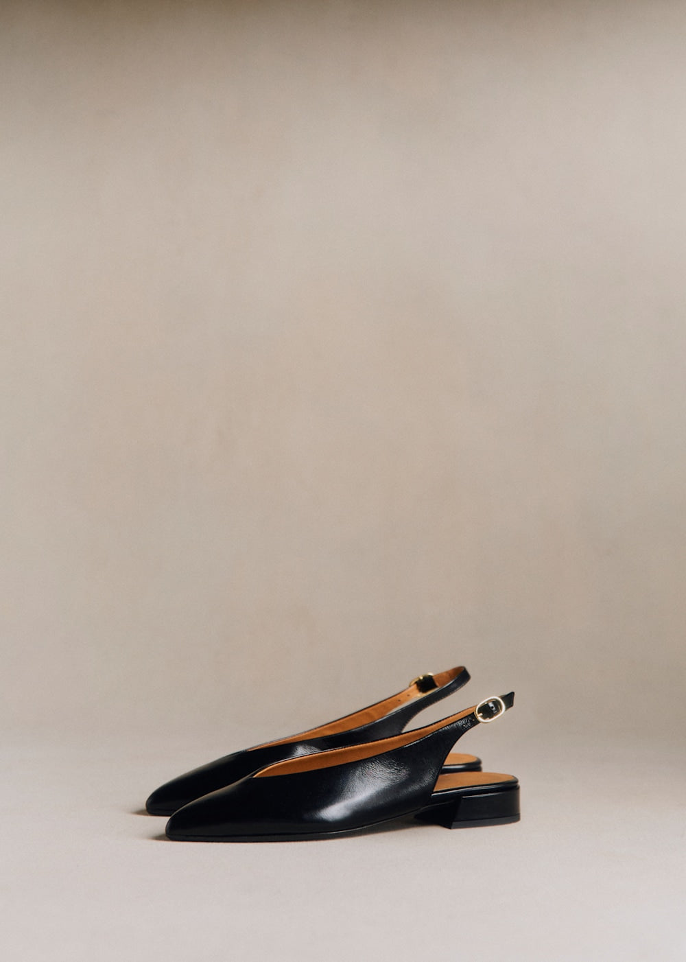 Suzanne Low Ballerinas - Vintage Black