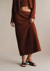 BELLINA Skirt - Havana