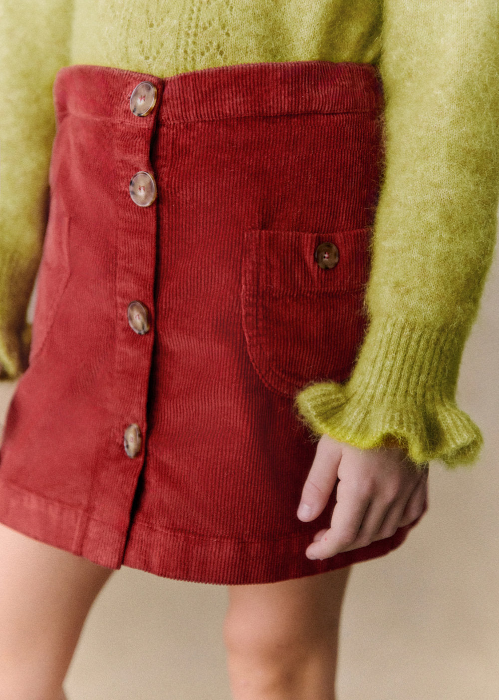 Lola skirt - Brick