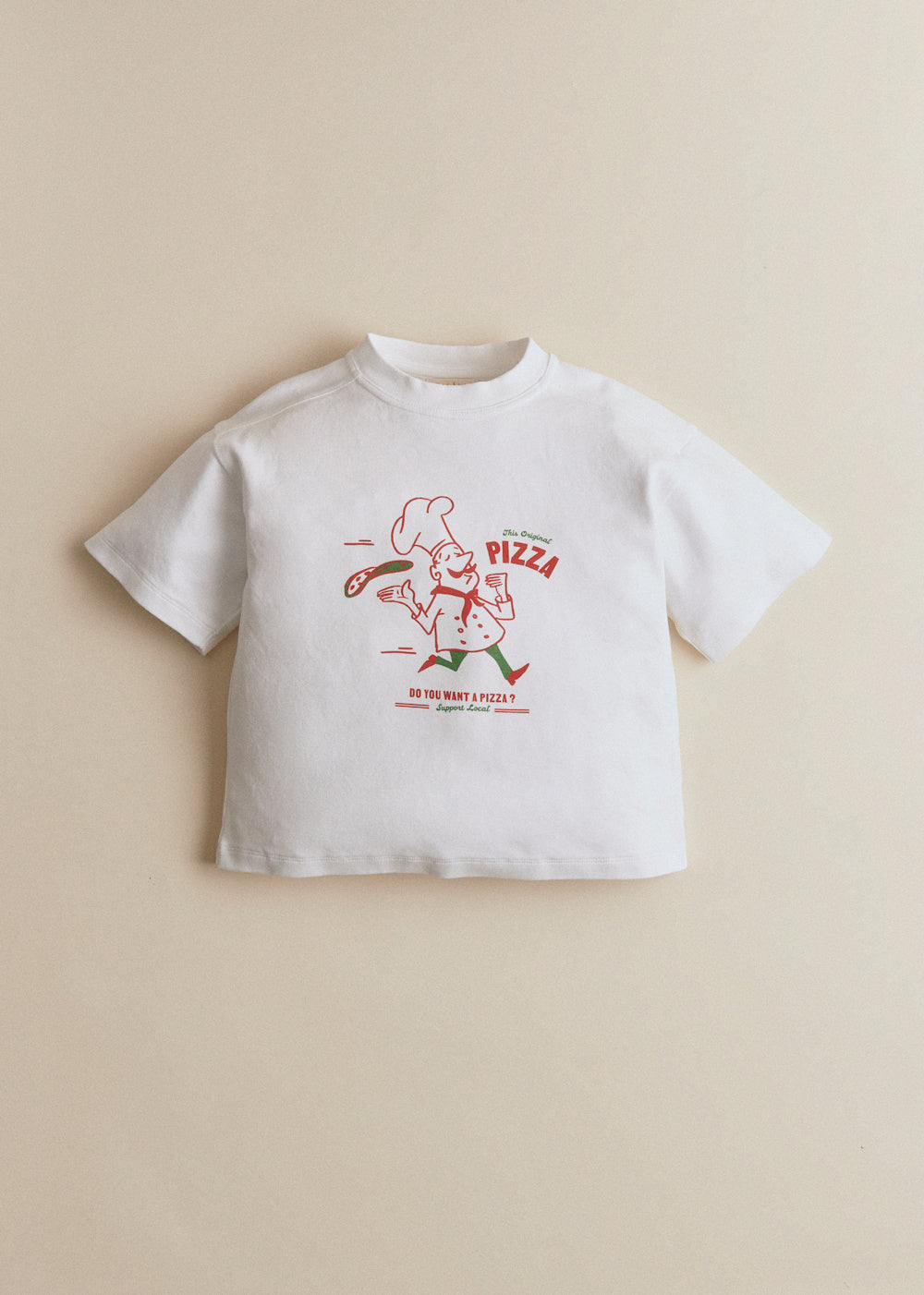 Pizzaiolo T-Shirt - Ecru
