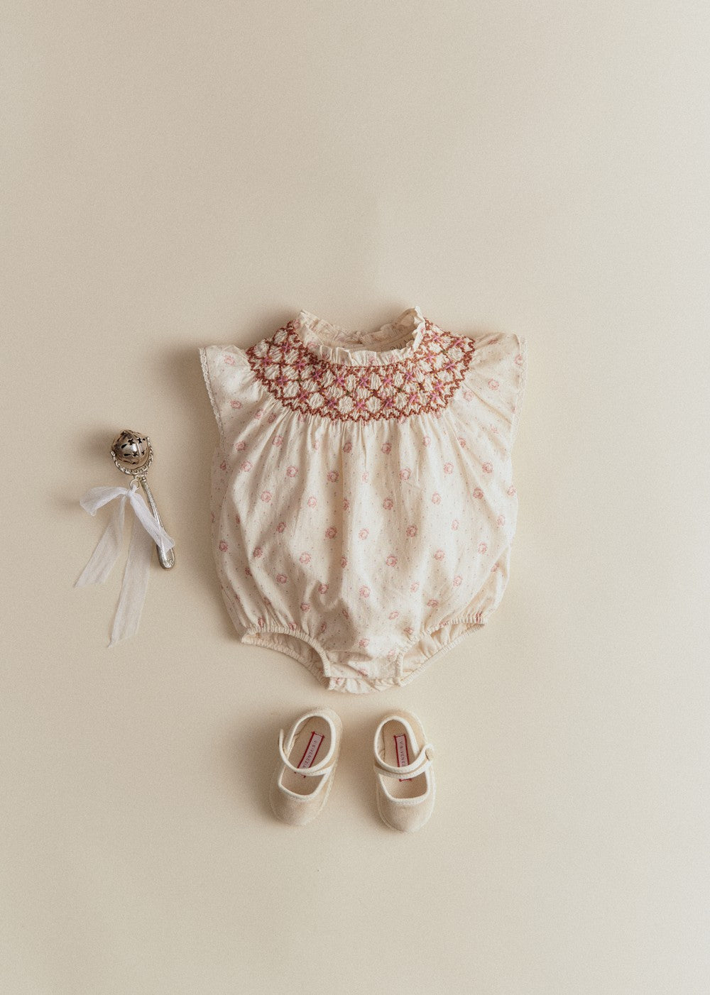 Mathilde romper suit - Mini Roses Print