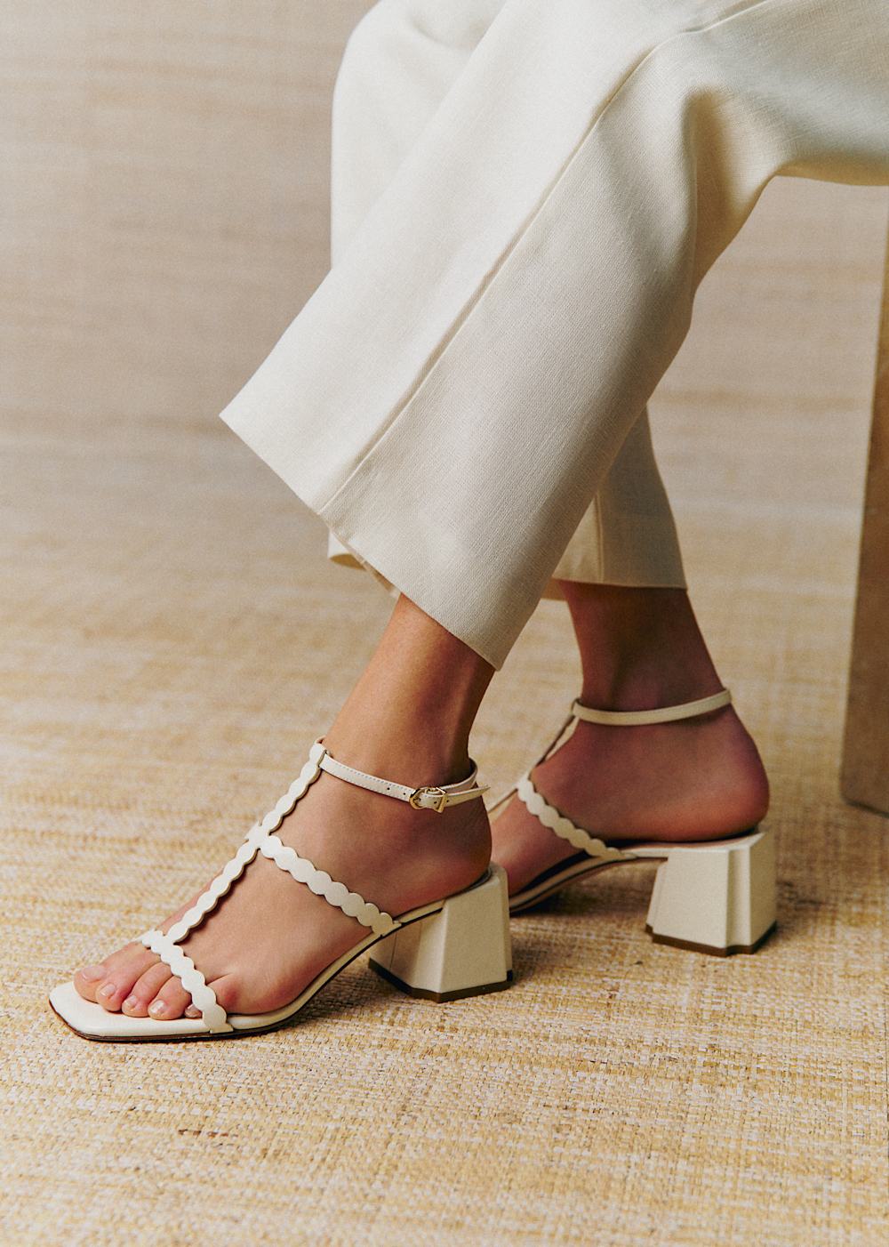 JOJO  Sandals - CFM Souliers x Editions Sézane - Patent Cream