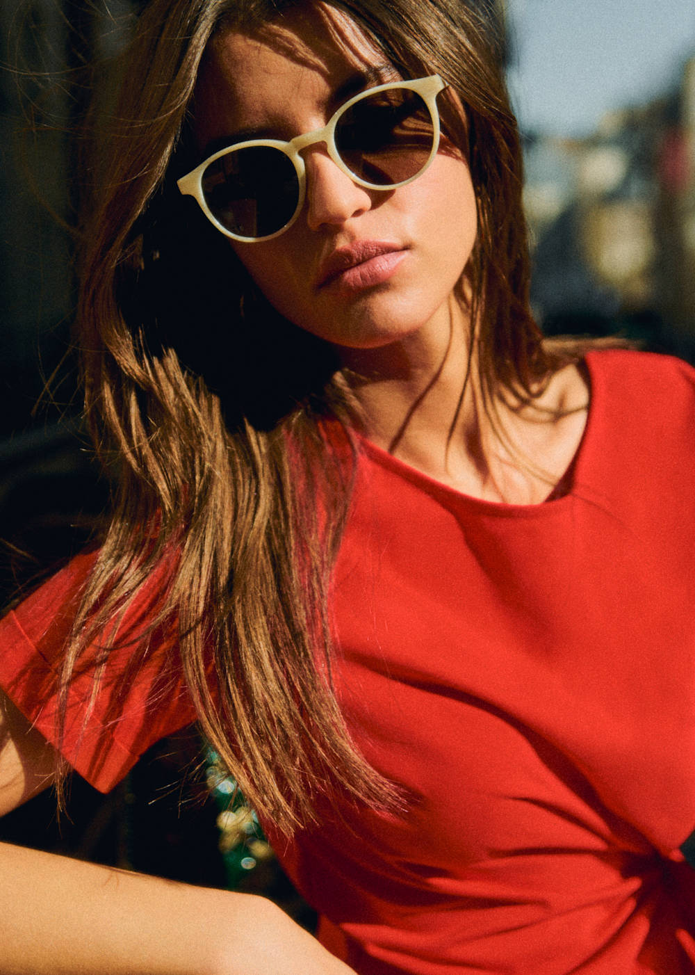 Penelope Sunglasses - Ecru