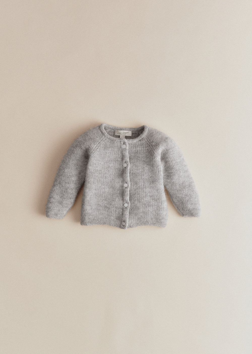 Gaspard Cardigan - Mottled Grey