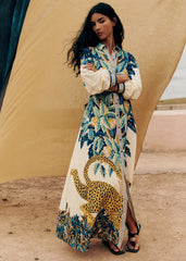 Fernanda Dress - Sézane x Inoui Editions - Chatou Print