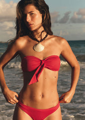 Palmera Bikini Top - Sézane x Ysé - Red