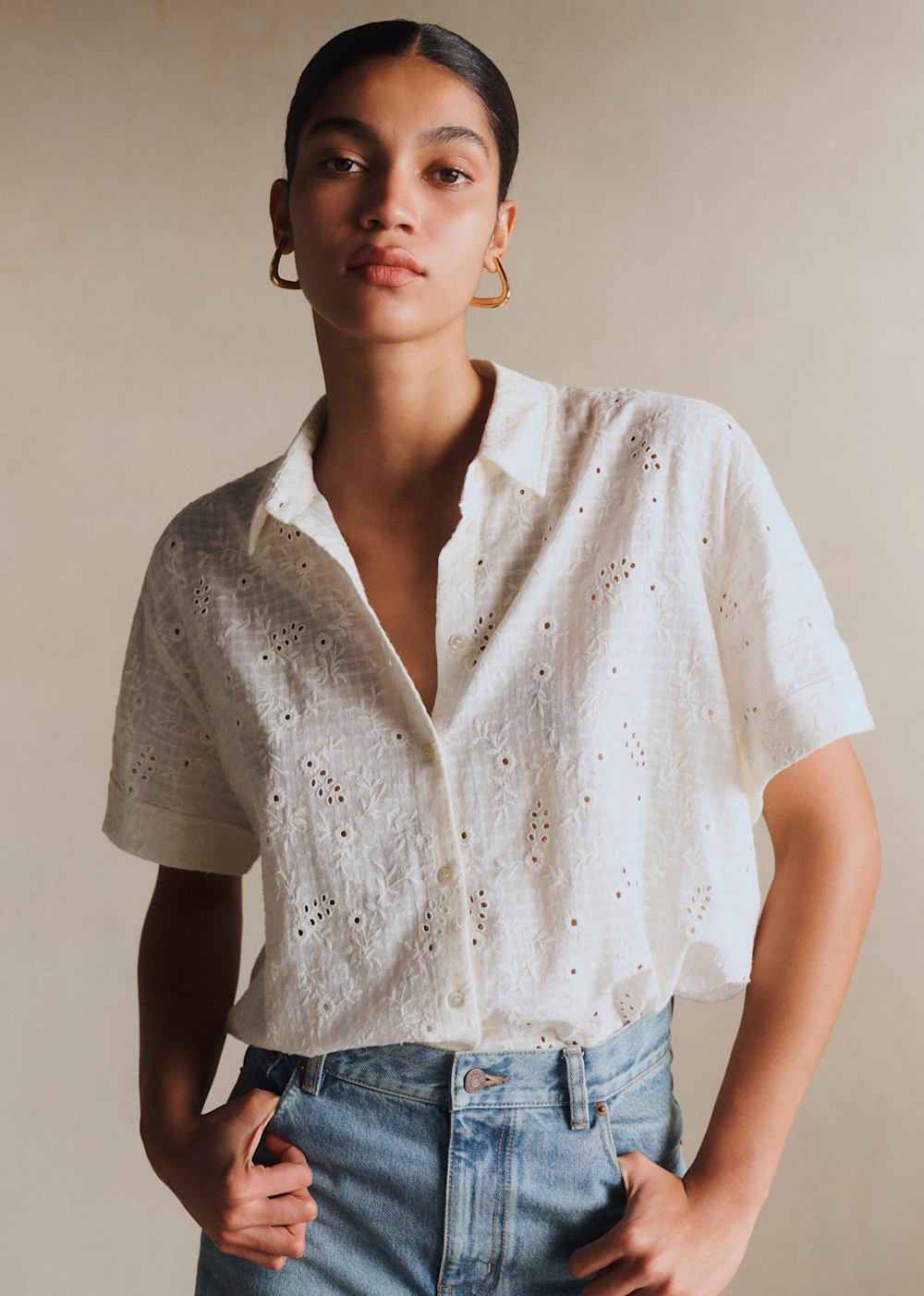 Laurineta Shirt - Ecru