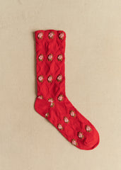Julia Socks - Bright Red