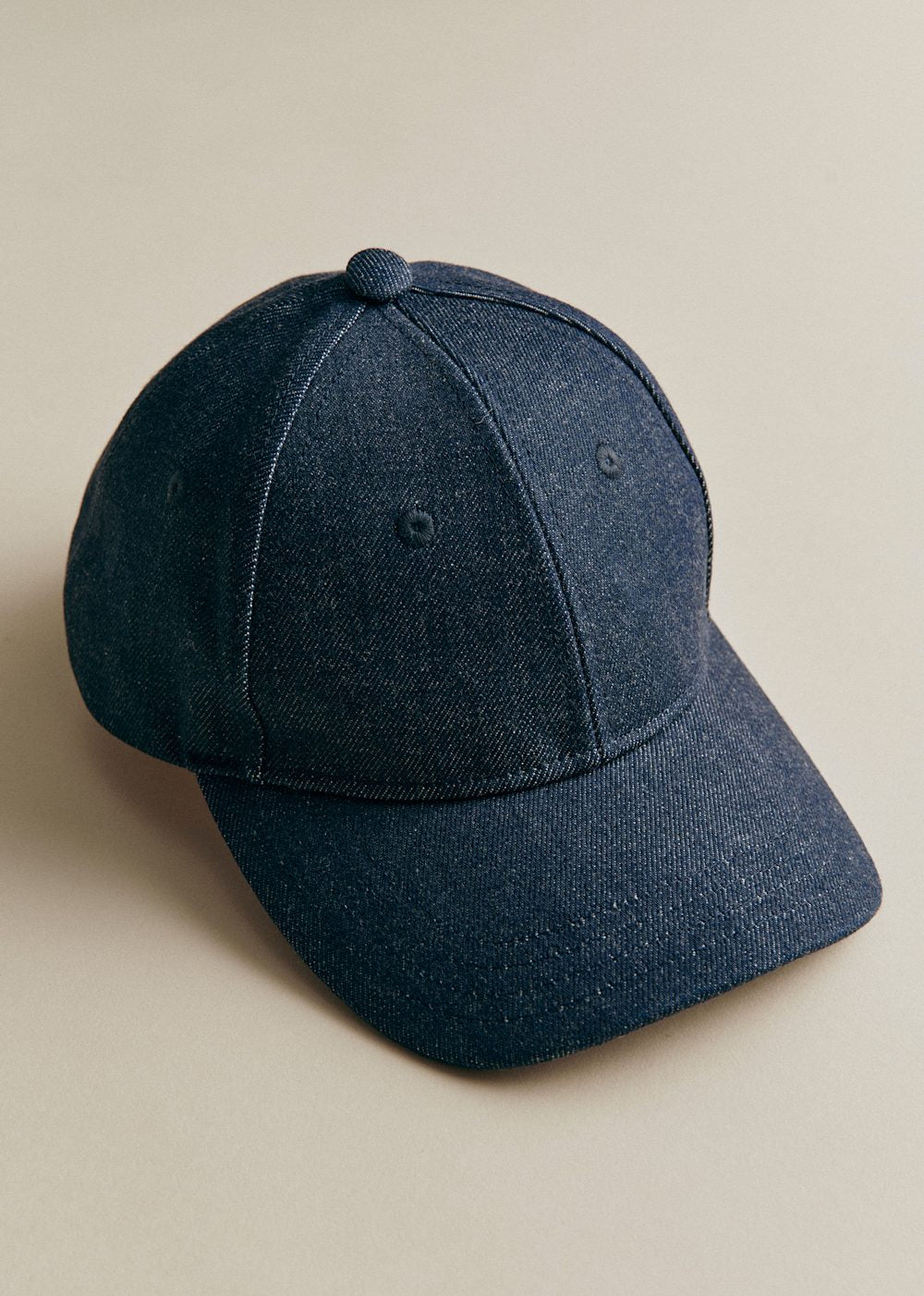 Denim Cap - Deep Indigo