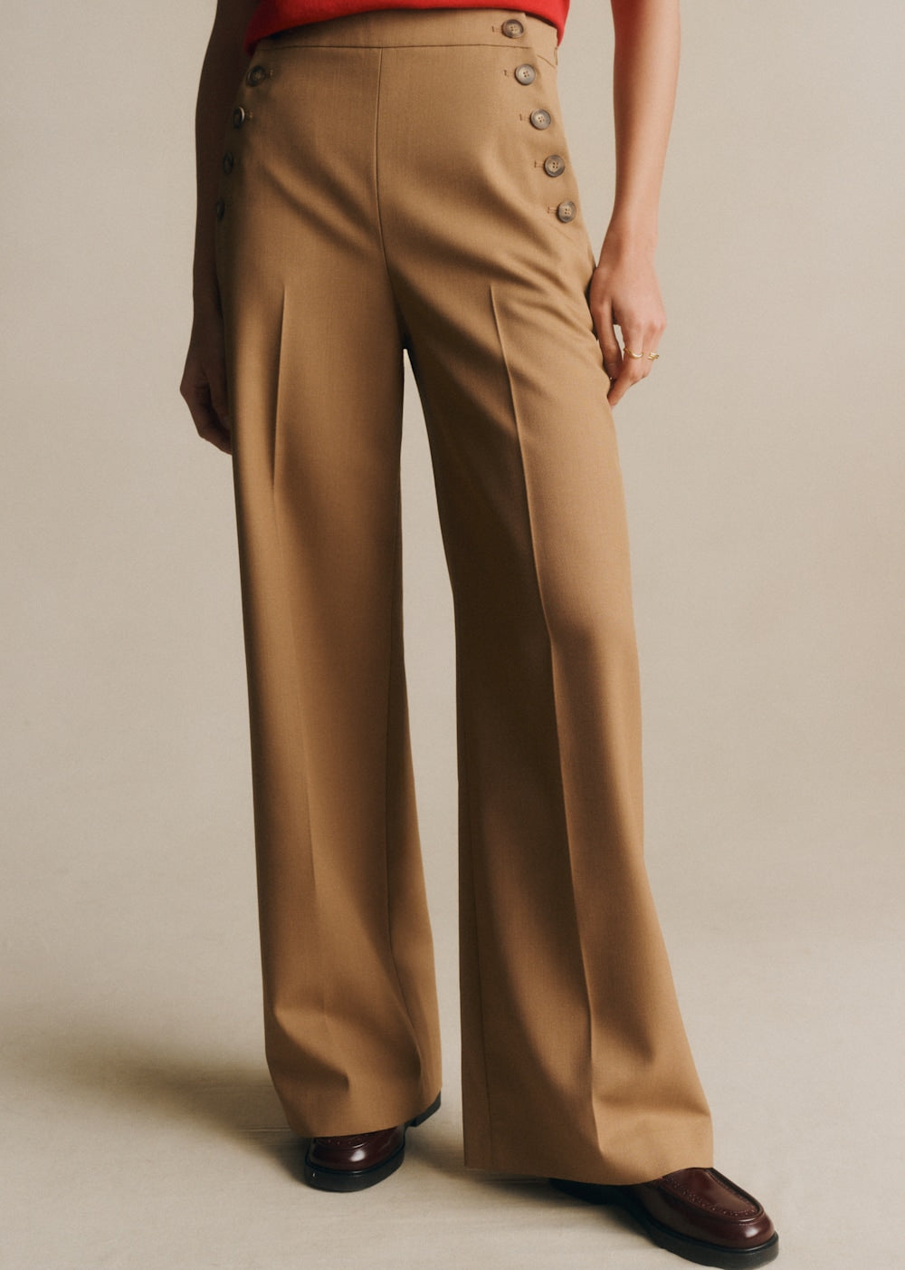 Marino Trousers - Camel