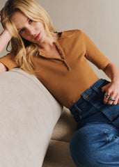 Theodora T-Shirt - Camel