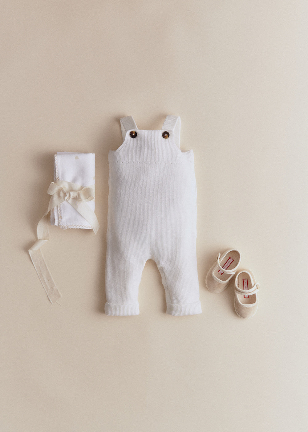 Poussin Jersey jumpsuit - Ecru