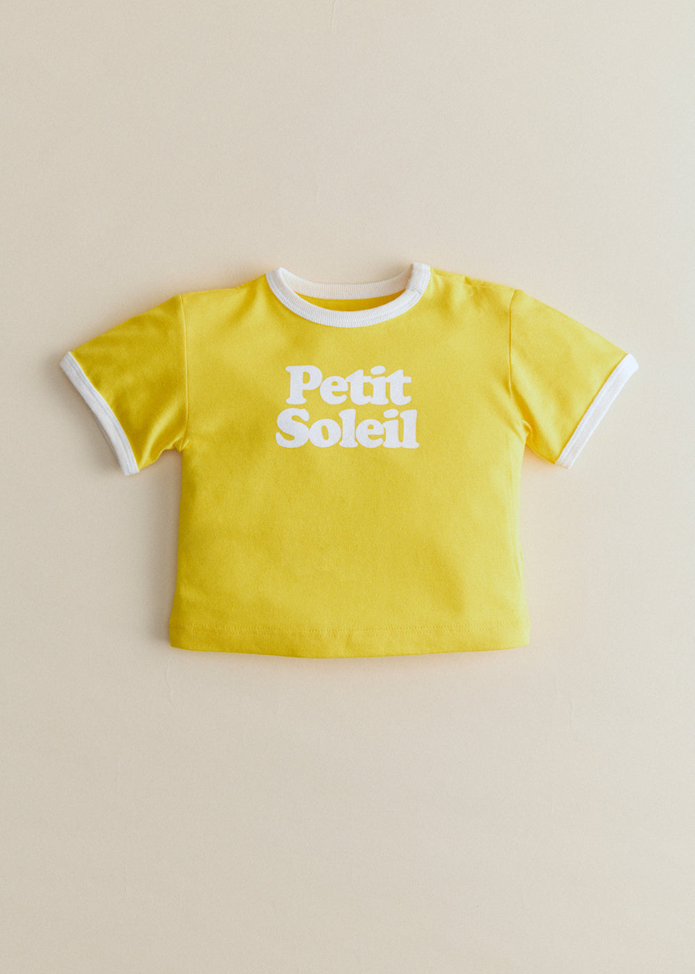 Petit Soleil T-Shirt - Yellow White