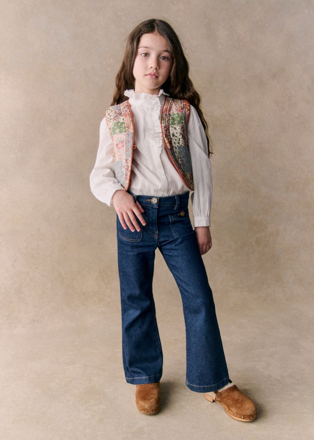 Romane Jacket - Flowers Patchwork Print