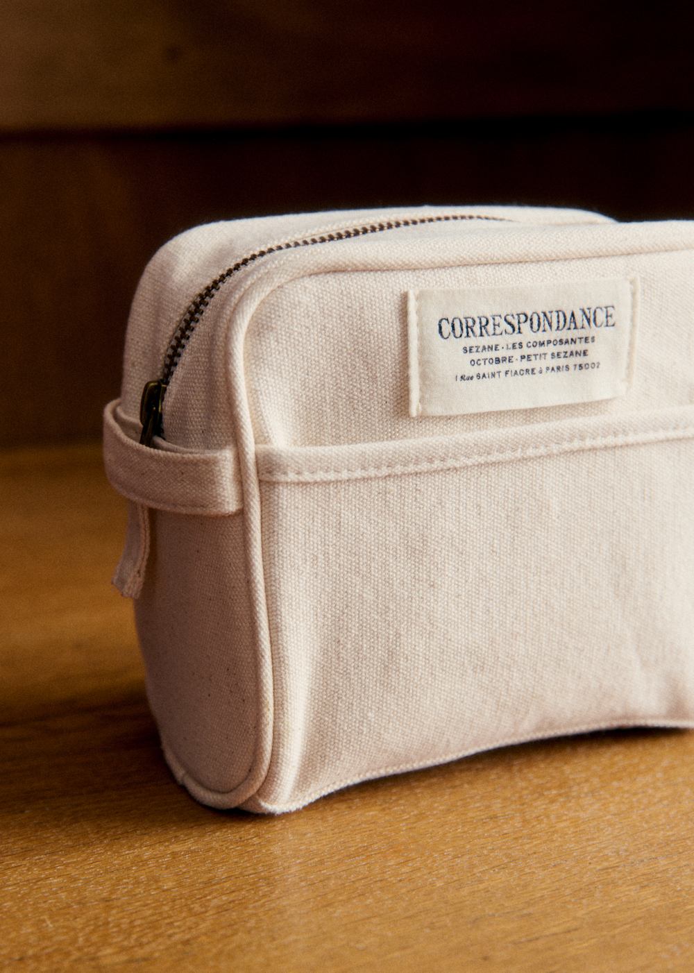 Make-up Bag - Ecru