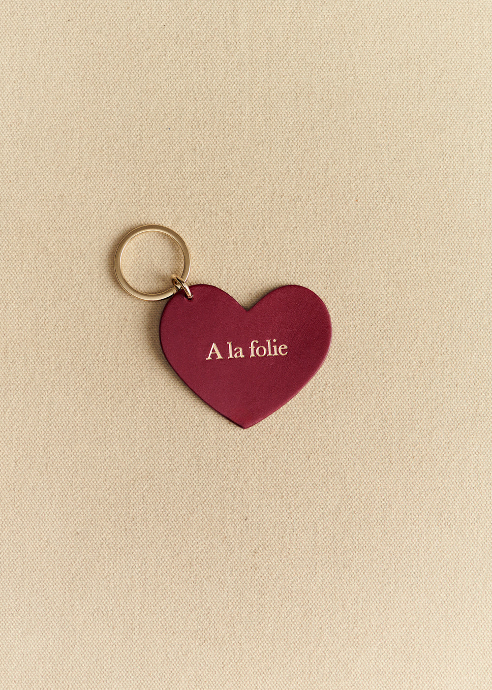 Heart Keyring - Red A La Folie